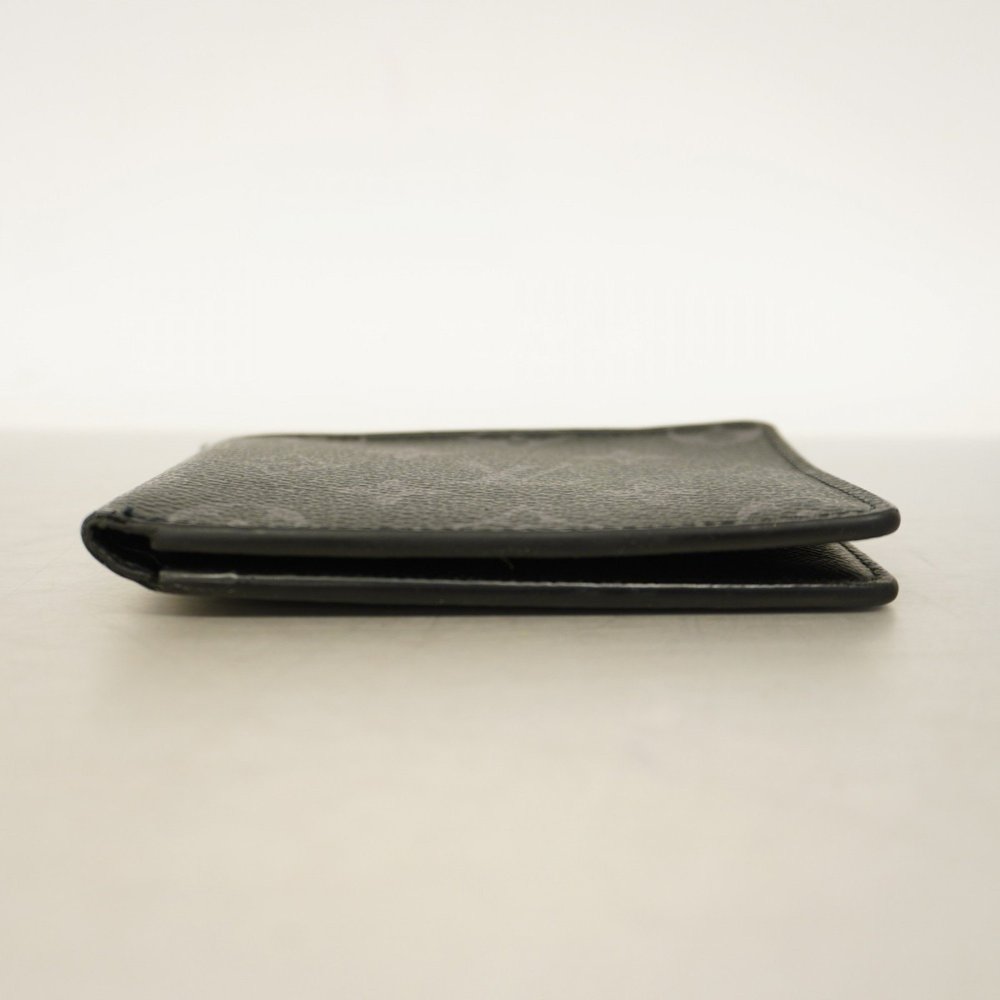 Louis Vuitton Monogram Eclipse Slender Wallet M62294 Black Men's - Picture 2 of 8